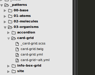 card grid