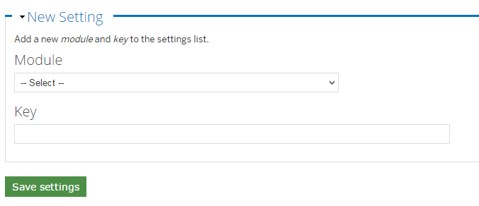 New mail system setting