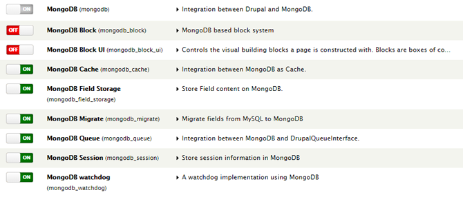 MongoDB Module Installation
