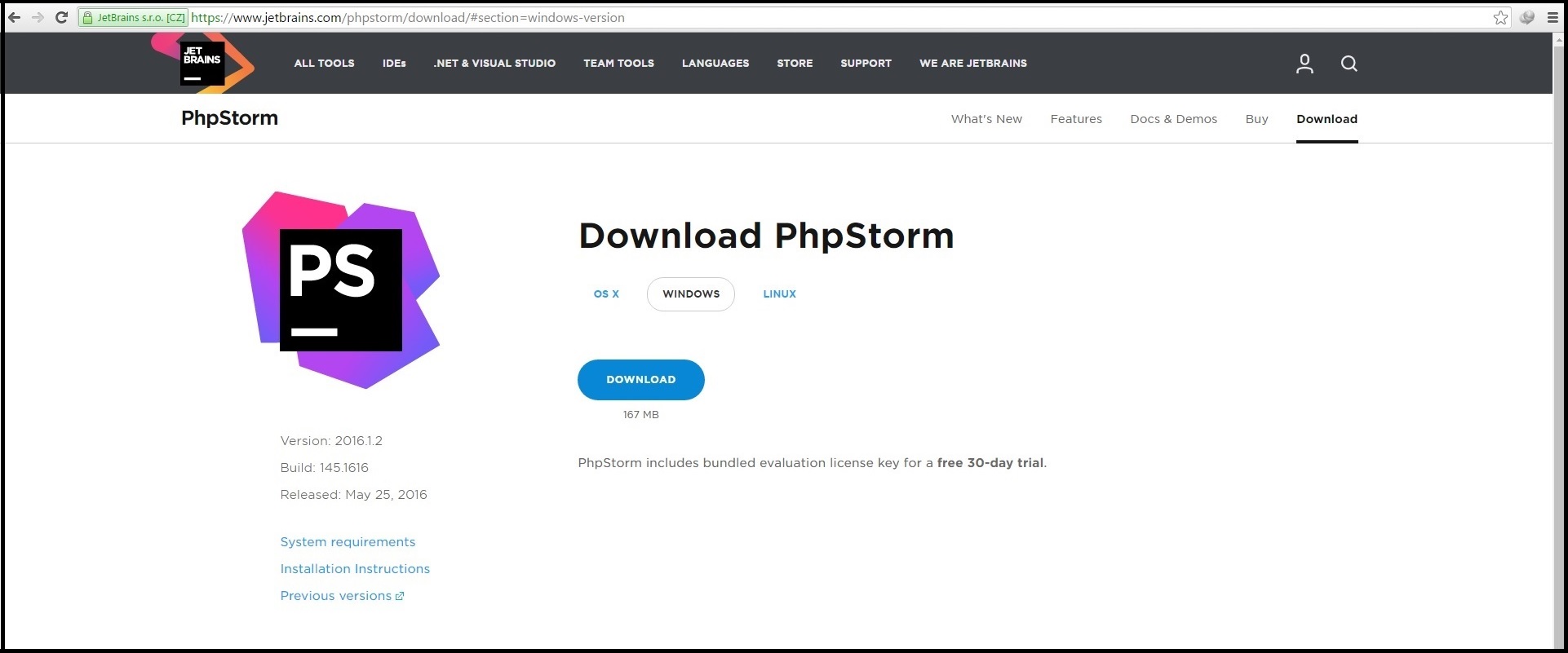 phpstorm ide key