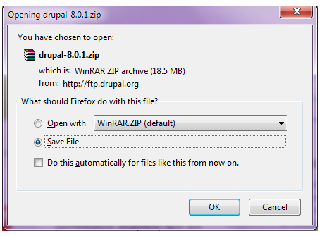 Drupal 8 zip