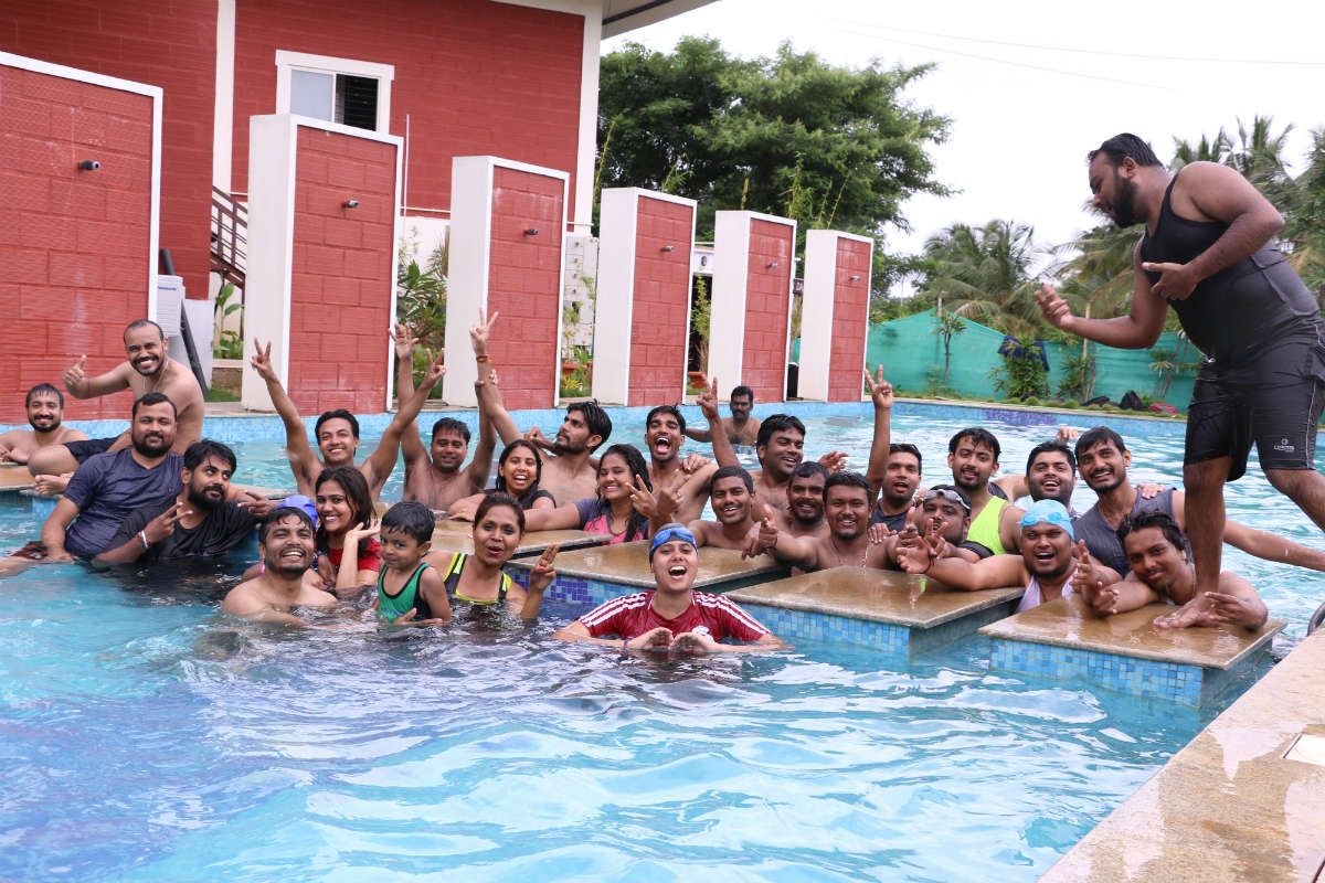 Well a picture speaks a thousand words. Valuebound’s team overwhelmed with water sports.